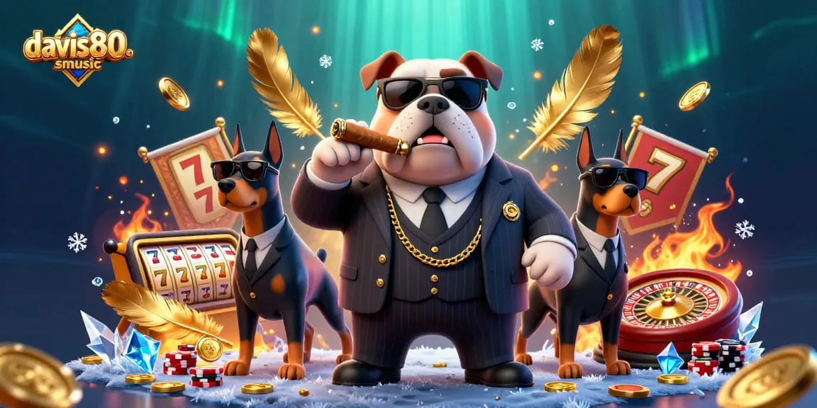 Win big at slots with davis80smusic's fun-filled casino atmosphere featuring exciting characters.