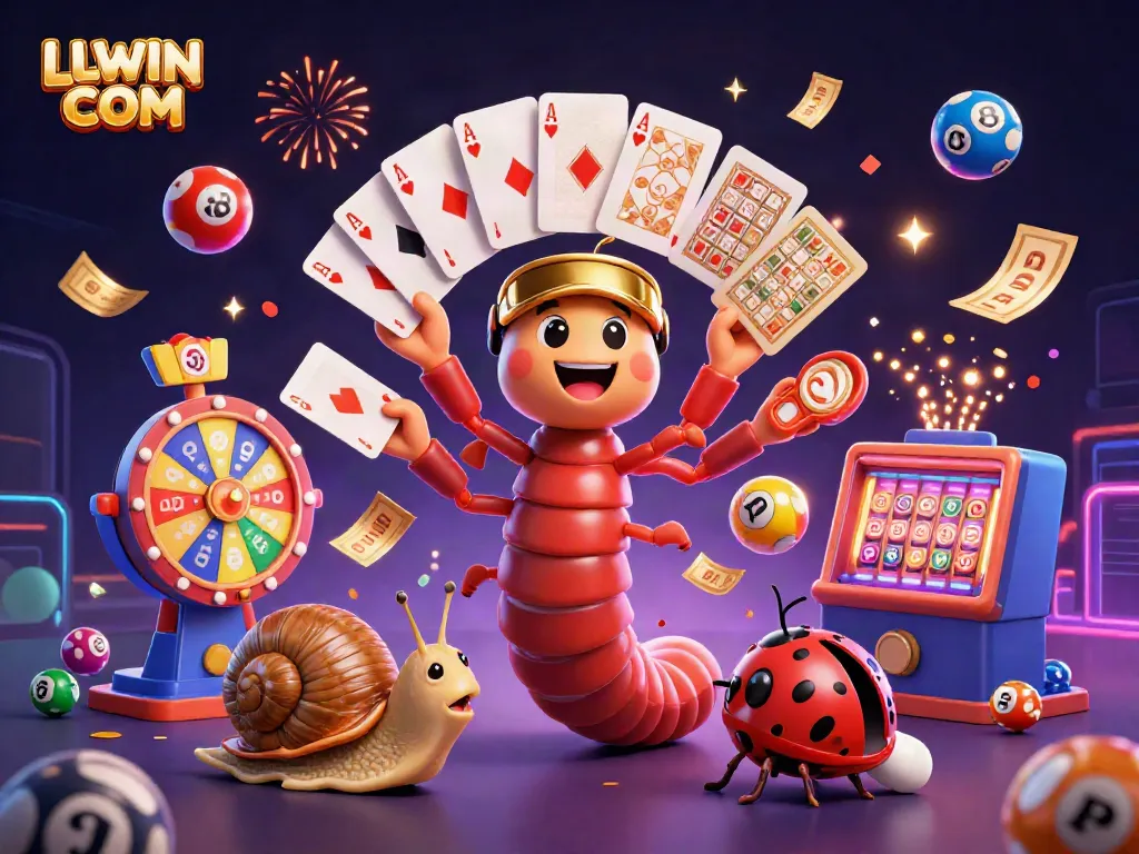 Engage with thrilling games at LLWIN COM featuring a lively dealer and dynamic casino elements.