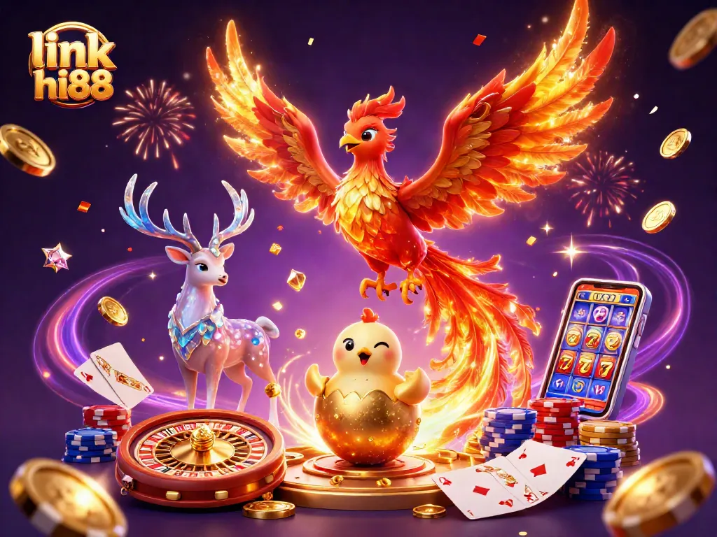 Spin and win on stunning casino graphics in link hi88 with dynamic characters and gold coins!